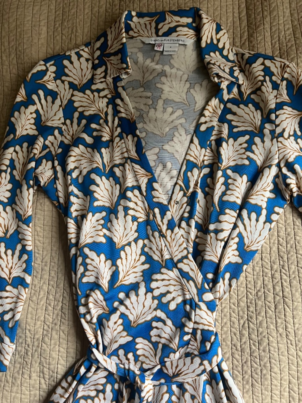 DIANE VON FURSTENBERG Abigail Silk-Jersey Maxi Wrap Dress - Picture 5 of 12